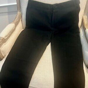 APIECE APART Black Cotton Twill Utility Pants US Women's size 10